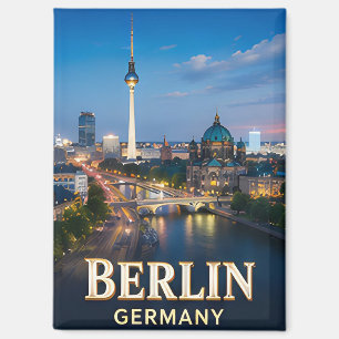 ✈️ Berlin Deutschland Reise Geschenk 🌆 Magnet