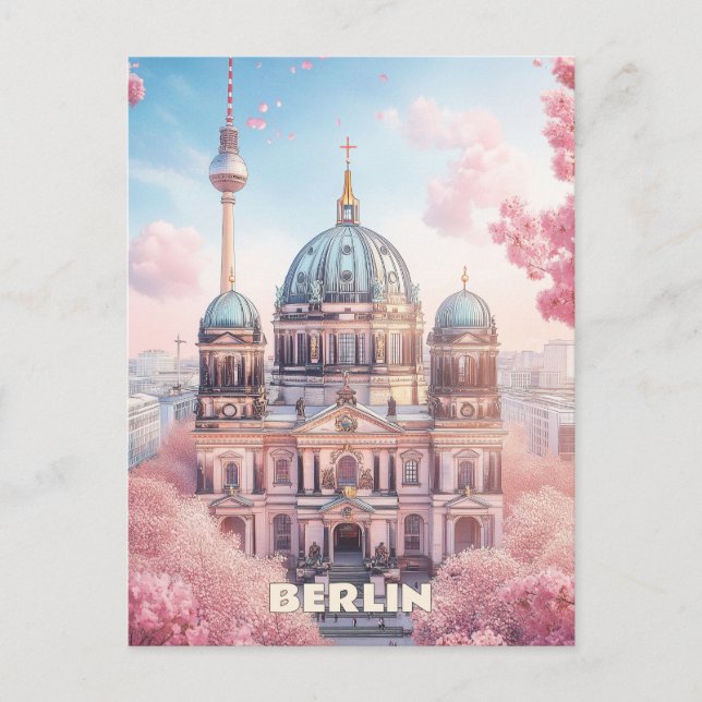 Berlin Deutschland Reisen Postkarte (Vorderseite)