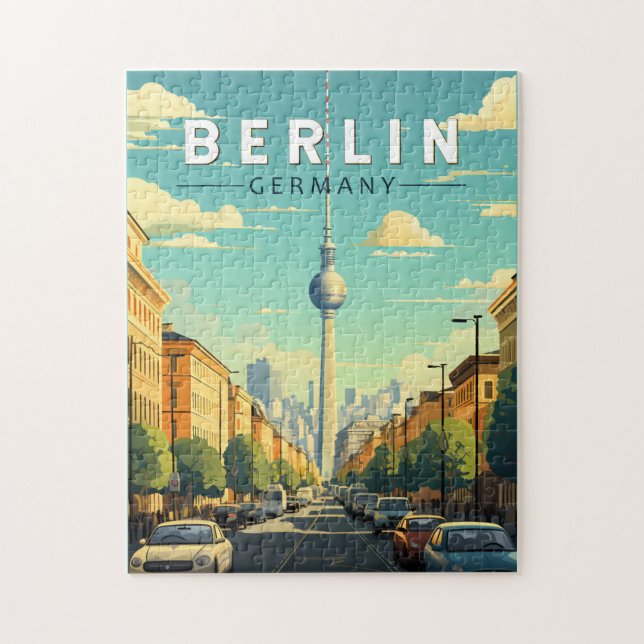 Berlin Deutschland Reisen Vintag (Vertikal)