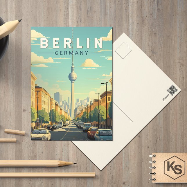 Berlin Deutschland Reisen Vintag Postkarte (Von Creator hochgeladen)