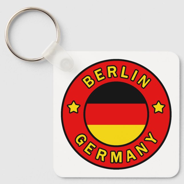 Berlin Deutschland Schlüsselanhänger (Vorderseite)