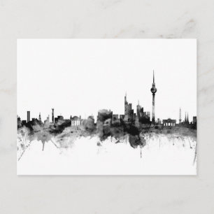 Berlin Deutschland Skyline Postkarte