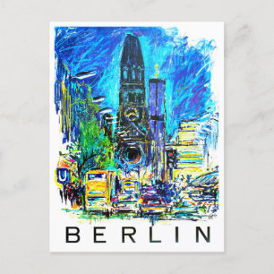 Berlin Deutschland Vintage-Reisepostkarte Postkarte