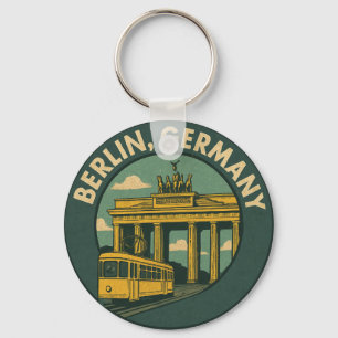 Berlin Deutschland Wahrzeichen Kunst Schlüsselanhänger