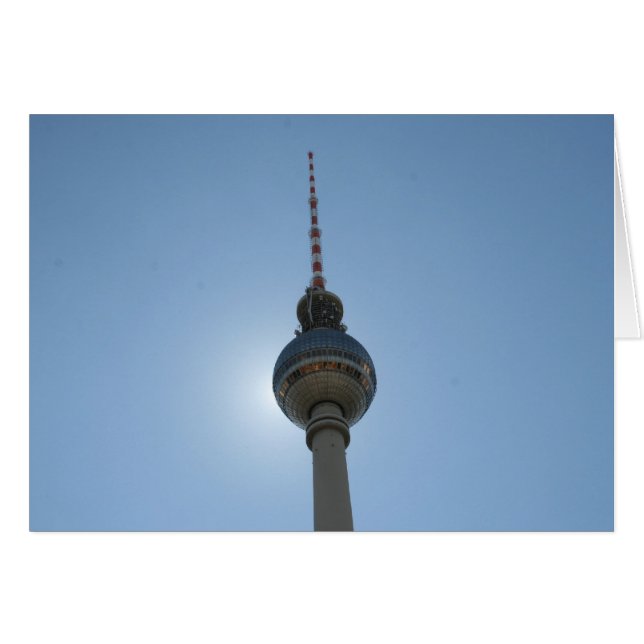 Berlin Farsehturm (Vorderseite (Horizontal))