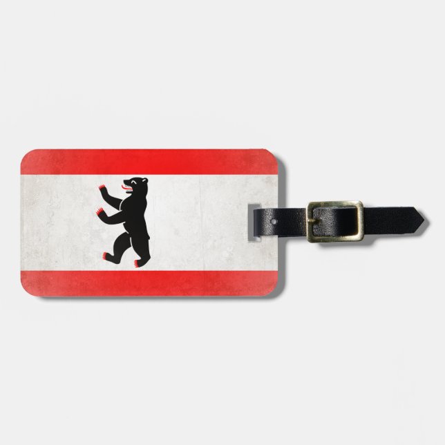 Berlin Gepäckanhänger (Vorderseite horizontal)