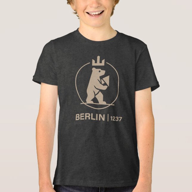 Berlin Germany Europe Tri-Blend Shirt (Vorderseite)