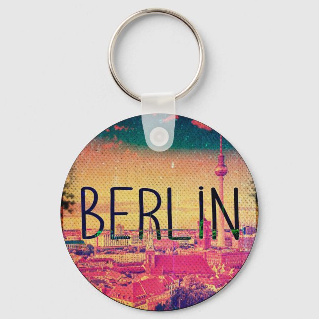 Berlin, Kreis Schlüsselanhänger (Vorderseite)