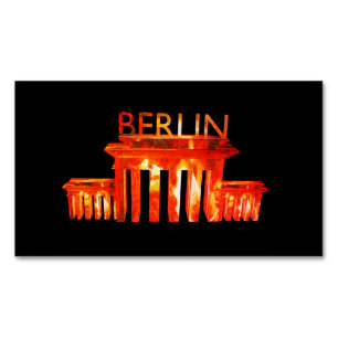 Berlin Magnetische Visitenkarte