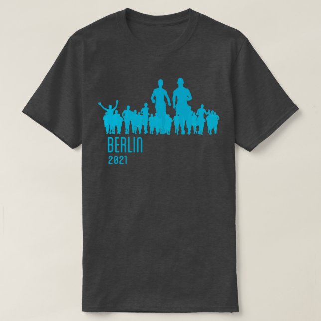 Berlin-Marathon 2021 T-Shirt (Design vorne)
