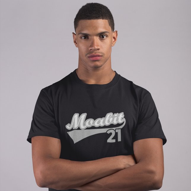 Berlin Moabit 21 Classic Retro City T-Shirt (Berlin Moabit 21 Classic Retro City T-Shirt)