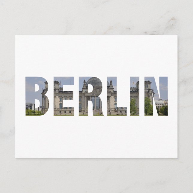 Berlin Postkarte (Vorderseite)