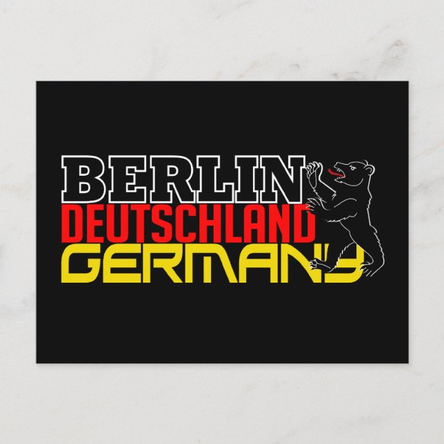 BERLIN Postkarte (Vorderseite)