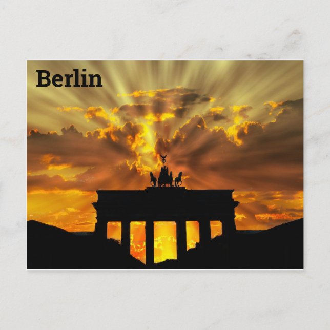 Berlin Postkarte (Vorderseite)