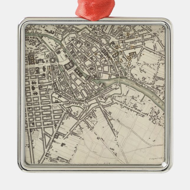 Berlin Silbernes Ornament (Vorne)