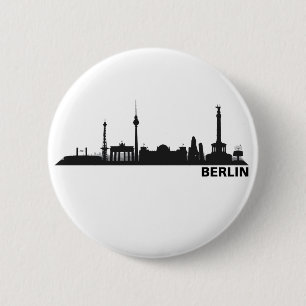 Berlin Skyline Ansteckbutton Button