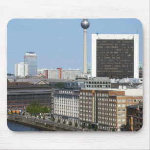 Berlin-Skyline, Deutschland Mousepad