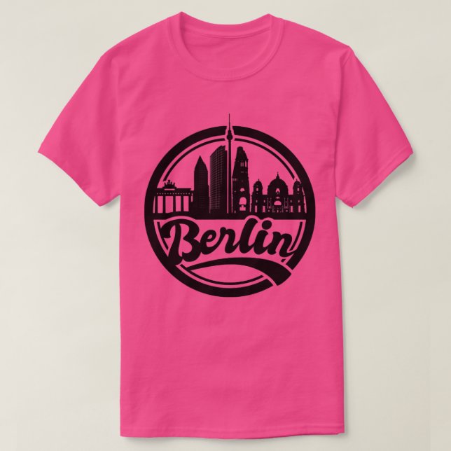 Berlin Skyline T-Shirt (Design vorne)