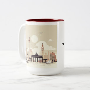 Berlin Skyline Tasse - Heimatliebe Pur