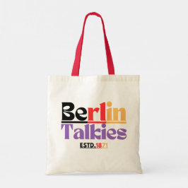 Berlin Talkies ESTD. 1871 Tragetasche