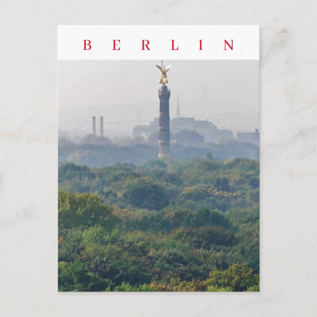 Berlin Tiergarten - Ansichtskarte Postkarte (Vorderseite)