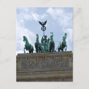 Berlin Tor in der Innenstadt - Brandenburg Postkarte
