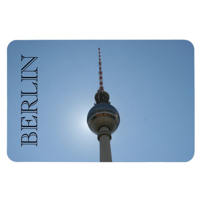 Berlin Tower TV Magnet (Horizontal)