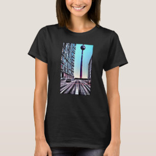 Berlin TV Tower Berlin City Street Sight Sehenswür T-Shirt