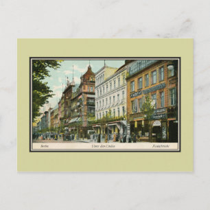 Berlin Unter den Linden aus den 1890er Jahren Postkarte