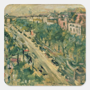Berlin, Unter Höhle Linden, 1922 Quadratischer Aufkleber