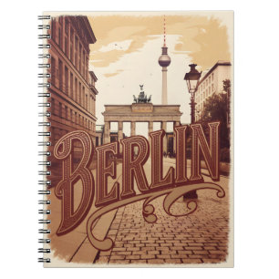 Berlin Vintag Notizblock
