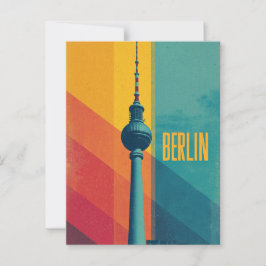 Berlin vintage postkarte