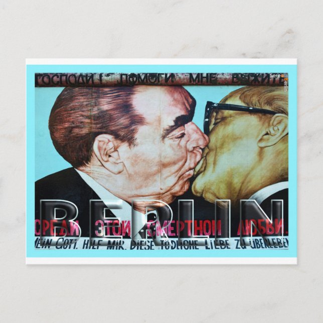 Berlin Wall Street Art Collection - 2 von 7 Postkarte (Vorderseite)