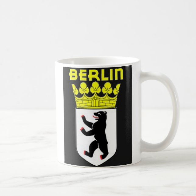Berlin-Weiß-Tasse Kaffeetasse (Rechts)