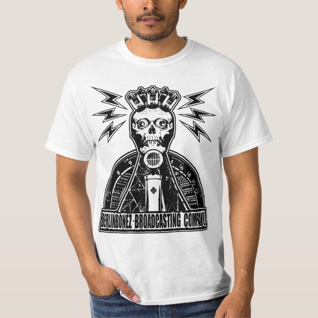 BERLINBONEZ BROADCASTING SOCIÉTÉ TSHIRT (Devant)