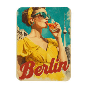 Berliner 50er Retro Magnet