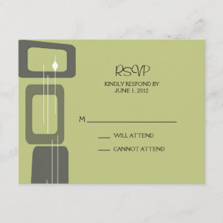 Berliner Antwortkarte: Limon RSVP Karte