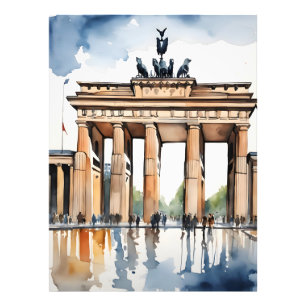 Berliner Aquarellkunst Fotodruck