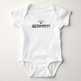 Berliner Deutschland Baby Strampler
