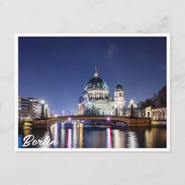 Berliner Dom, Berlin Postkarte (Vorderseite)