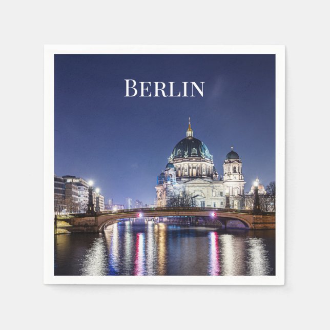 Berliner Dom, Berlin Serviette (Vorderseite)