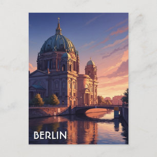 Berliner Dom Deutschland Reise Postkarte