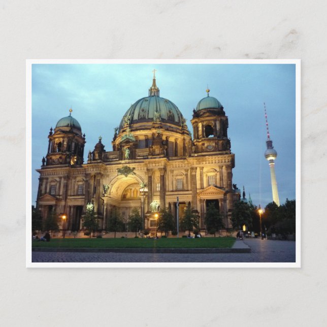 Berliner Dom Postkarte (Vorderseite)