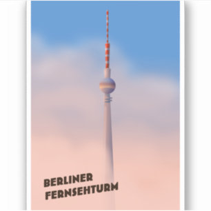 Berliner Fernsehturm, Berliner Fernsehturm Aufkleber