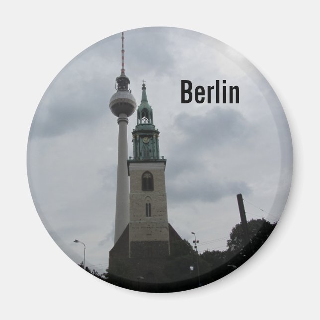 Berliner Fernsehturm Magnet (Vorne)