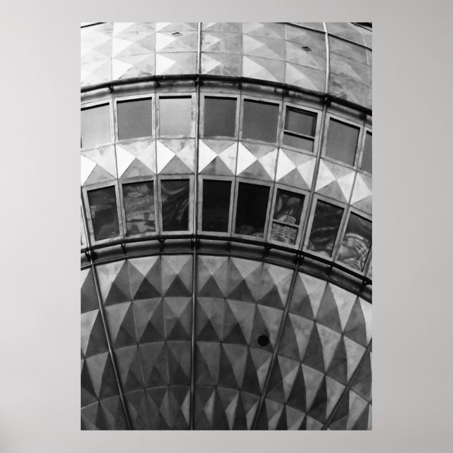 Berliner Fernsehturm Nr. 7 Poster (Vorne)