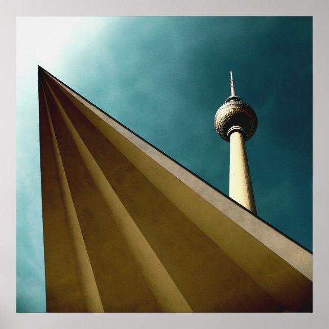 Berliner Fernsehturm Poster (Vorne)