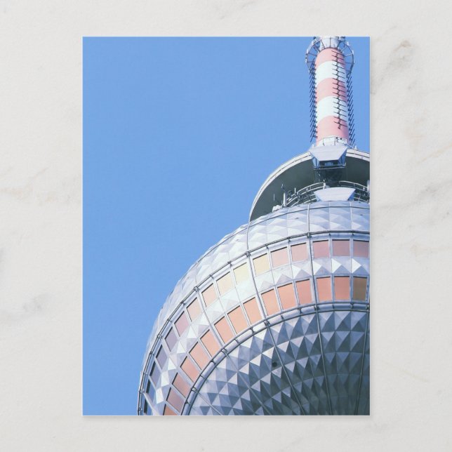 Berliner Fernsehturm Postkarte (Vorderseite)