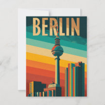 Berliner Fernsehturm Retro