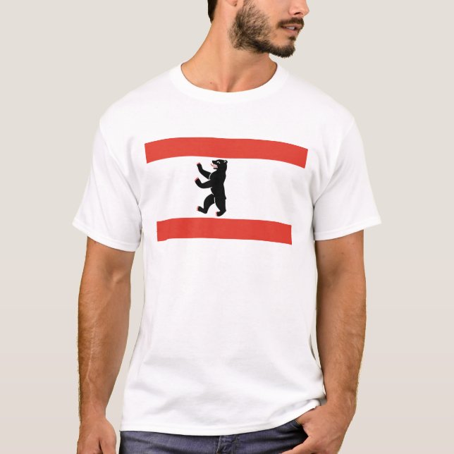 Berliner Flagge T-Shirt (Vorderseite)